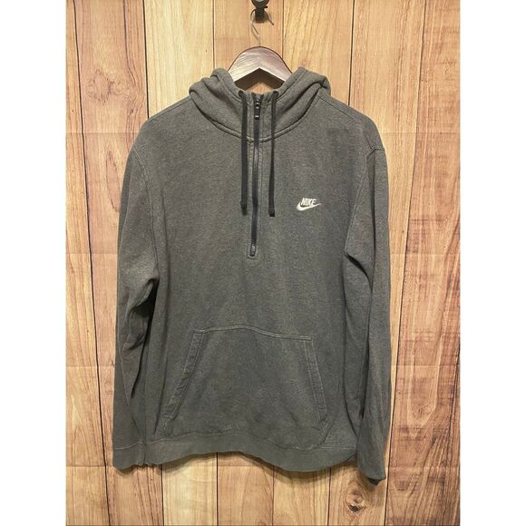 Nike Other - Nike Essential XXL men’s half zip sweatshirt hoodie grey